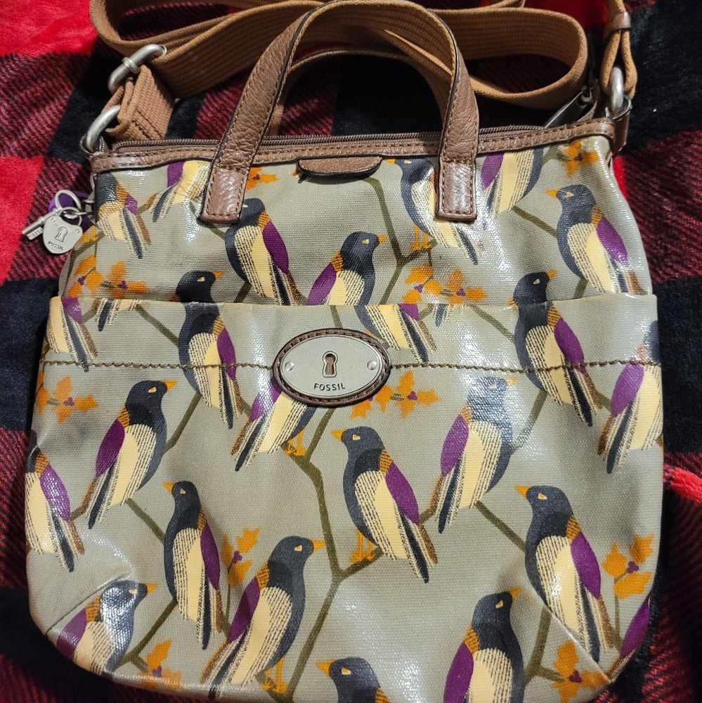 Fossil large crossbody